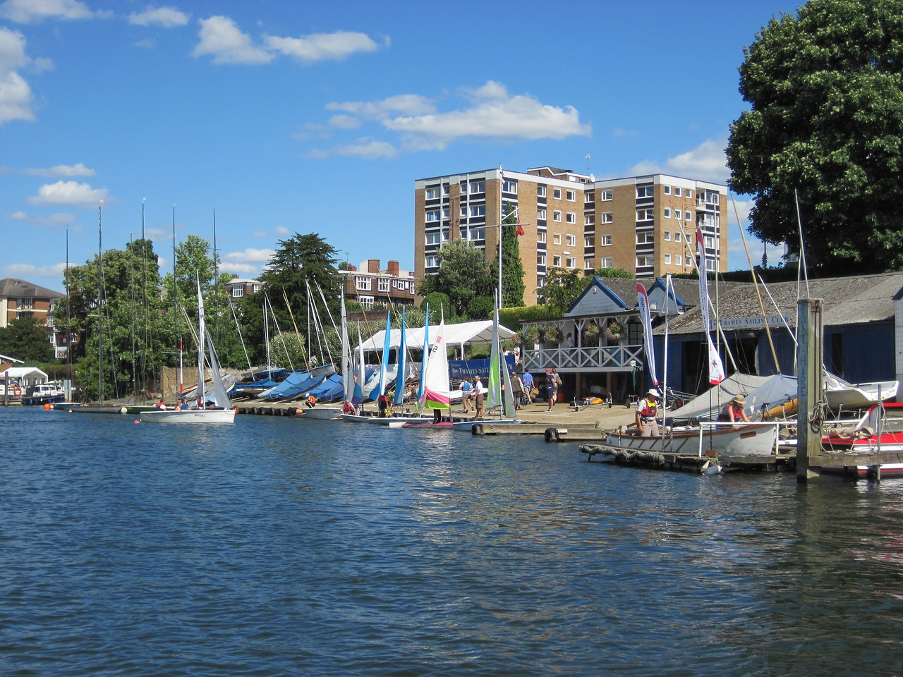 Thames Sailing Club : Welcome