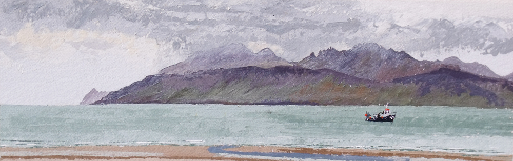 Arran from Kilbride Bay, S. cowal Arran from Kilbride Bay, S. cowal