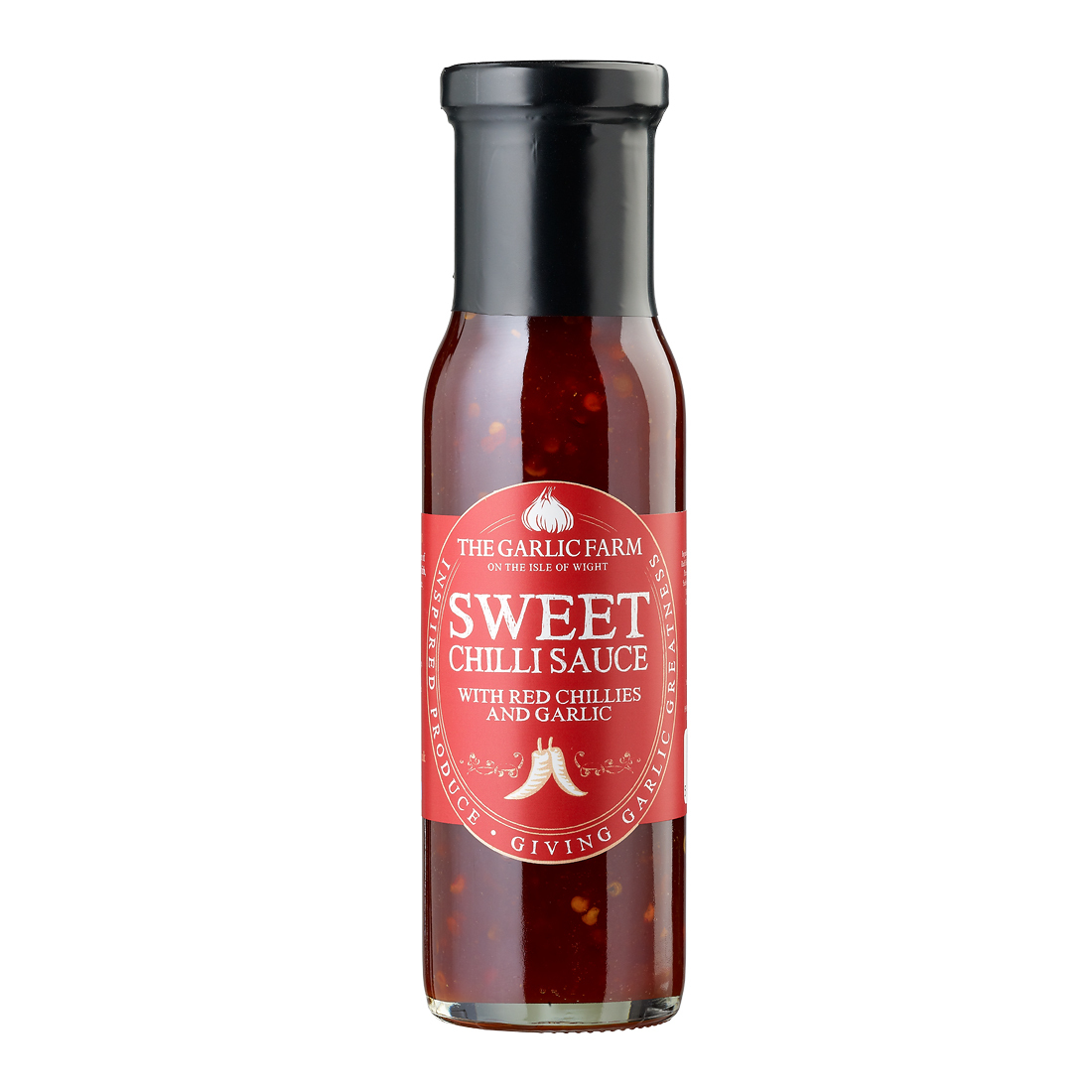 Sweet Chilli Sauce with Garlic The Garlic Farm UK Isle of Wight
