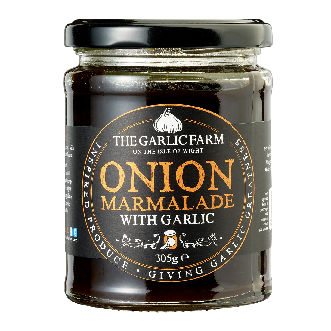 Onion Marmalade with Garlic The Garlic Farm UK Isle of Wight