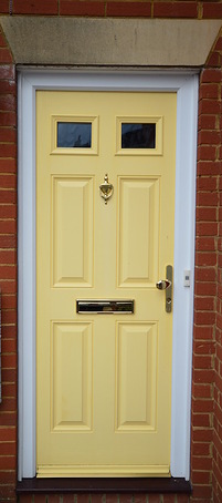 Oak Effect Composite Front Door with side lights. :: Traditional ... Oak Effect Composite Front Door with side lights. :: Traditional ...