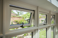 Top light or Fan light sculptured window with monkey tail handle. Top light or Fan light sculptured window with monkey tail handle.