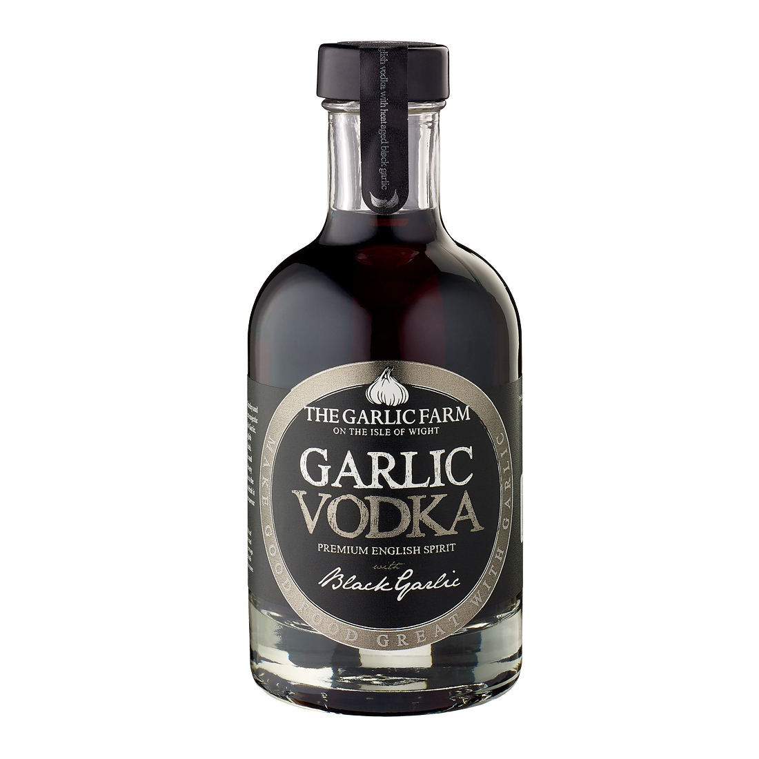 black garlic vodka