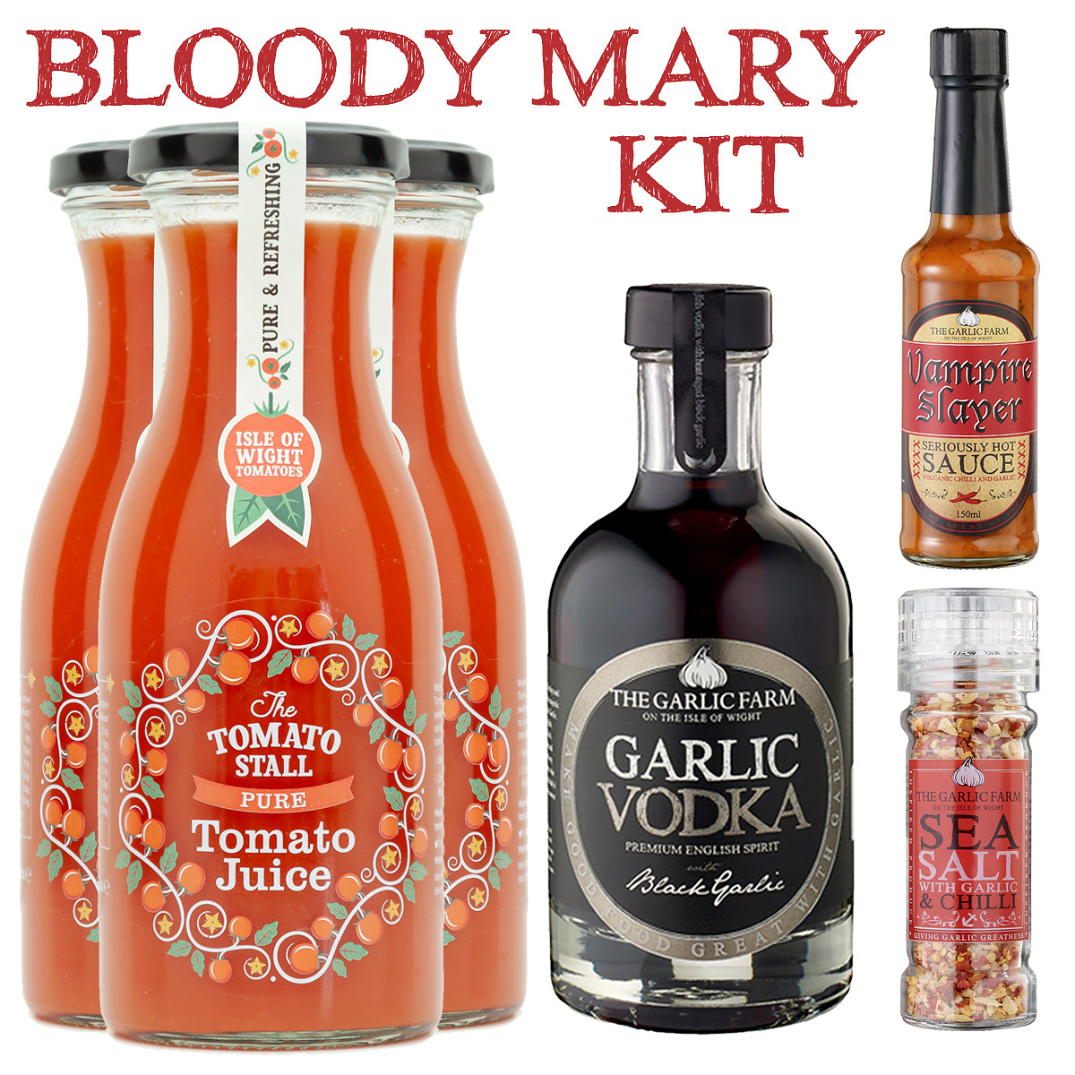 Bloody Mary Kit The Garlic Farm UK Isle of Wight